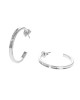 1837 Medium Hoop Earrings in Sterling Silver